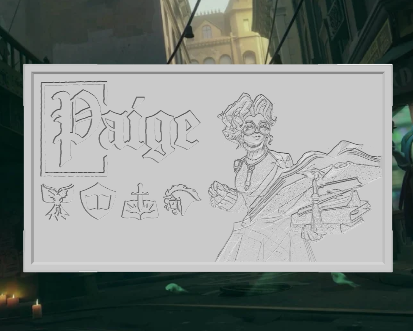 Deadlock Lithophanes Hero Cards